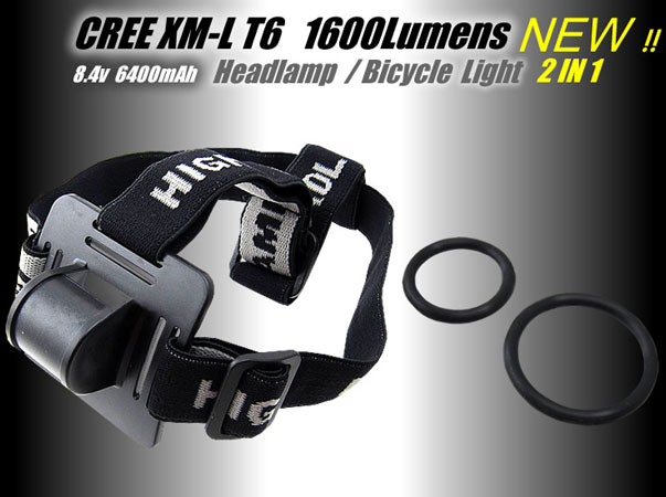 1800 Lumen CREE XML T6 Bicycle Light HeadLight headLamp